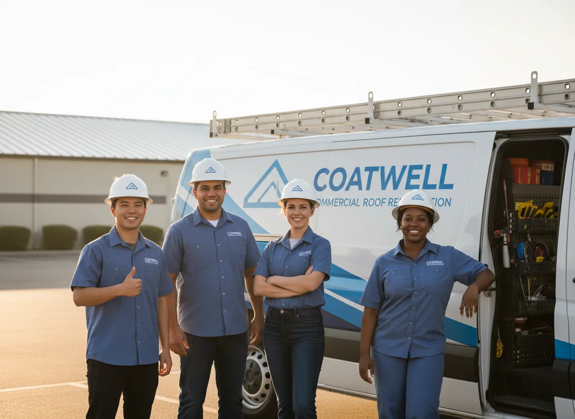 Commercial roof coating company in Bernhards Bay, NY